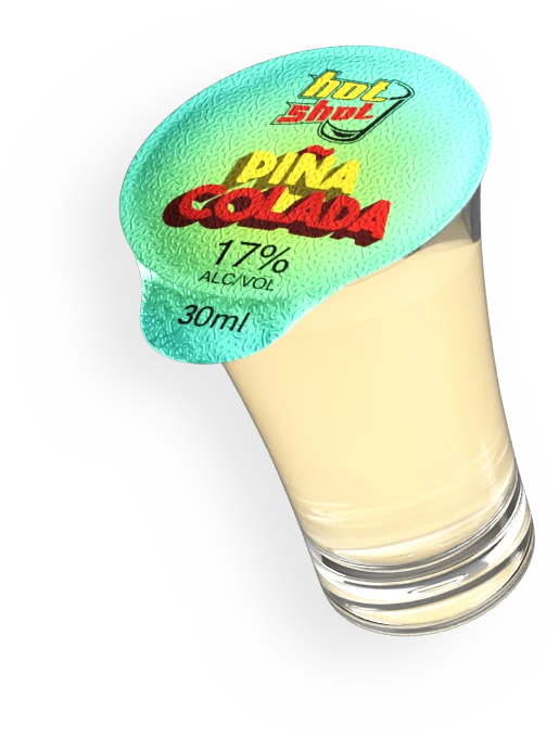 Piña Colada ready-to-drink shot